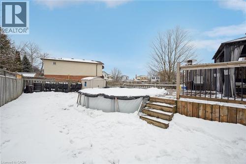 33 Chesterton Lane, Guelph, ON - Outdoor With Backyard