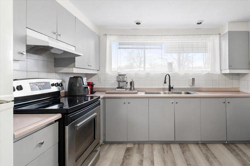 Garçonnière - 2584 Rue Sauvé E., Montréal (Ahuntsic-Cartierville), QC - Indoor Photo Showing Kitchen With Double Sink