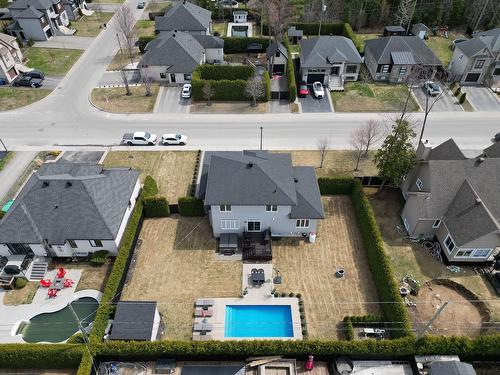 Photo aérienne - 13970 Rue Guillaume-Alarie, Mirabel, QC - Outdoor With In Ground Pool With View