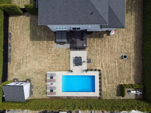 Photo aérienne - 13970 Rue Guillaume-Alarie, Mirabel, QC - Outdoor With In Ground Pool
