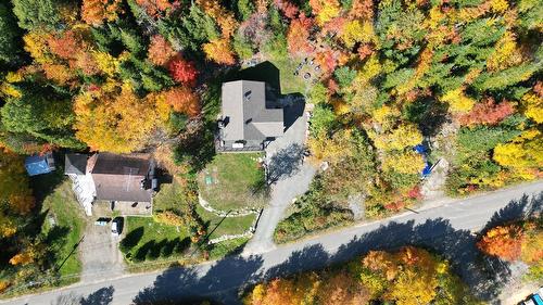 Photo aérienne - 93 Ch. Du Domaine-Ayotte, Saint-Donat, QC - Outdoor With View
