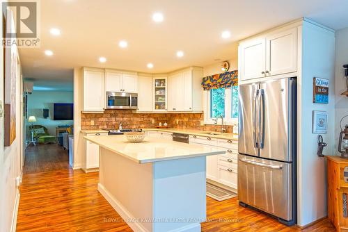 78 Riverbank Road, Kawartha Lakes (Somerville), ON - Indoor Photo Showing Kitchen With Stainless Steel Kitchen With Double Sink