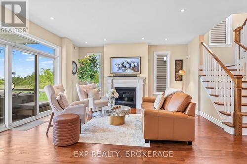 228 Mill Pond Place, Kingston (West Of Sir John A. Blvd), ON - Indoor Photo Showing Living Room With Fireplace