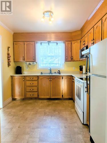 94 Bruce Boulevard, Stephenville, NL - Indoor Photo Showing Kitchen With Double Sink