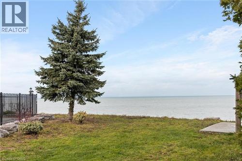 Property view of water - 1073 North Service Road, Hamilton, ON - Outdoor With Body Of Water With View