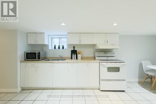 Basement Kitchen - 28 Lynn Road, Toronto, ON - Indoor Photo Showing Kitchen