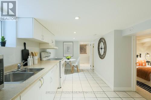28 Lynn Road, Toronto, ON - Indoor Photo Showing Kitchen With Double Sink