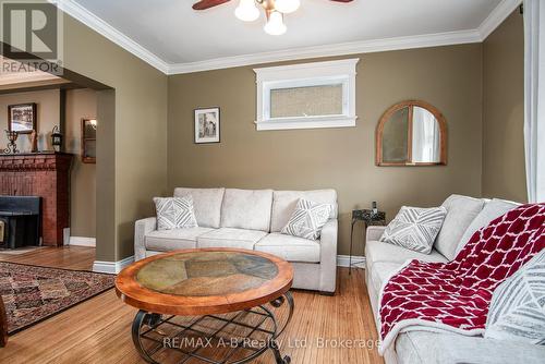 56 West Gore Street, Stratford, ON - Indoor Photo Showing Living Room With Fireplace