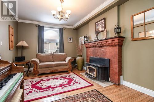56 West Gore Street, Stratford, ON - Indoor Photo Showing Living Room With Fireplace
