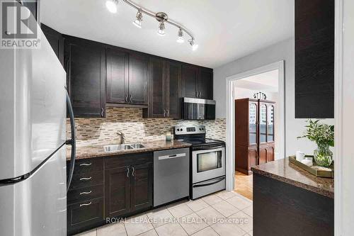 507 - 2625 Regina Street, Ottawa, ON - Indoor Photo Showing Kitchen With Double Sink With Upgraded Kitchen