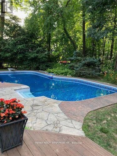 1601 Jalna Avenue, Mississauga, ON - Outdoor With In Ground Pool With Deck Patio Veranda With Backyard