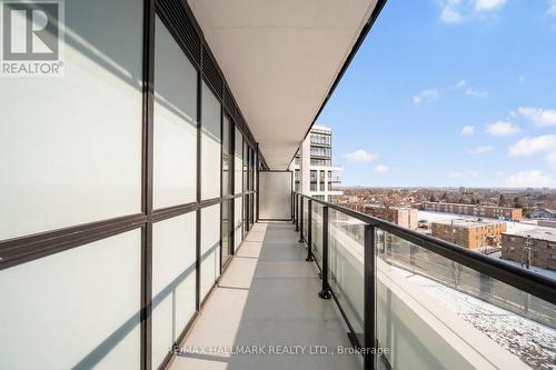 621 - 60 George Butchart Drive, Toronto, ON - Outdoor With Balcony With View With Exterior