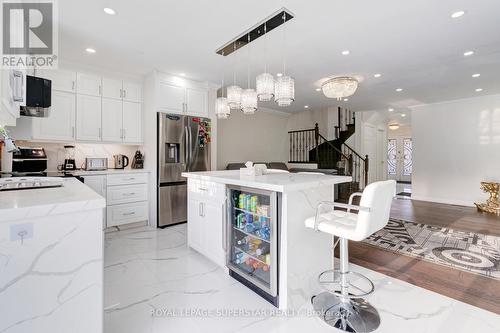 131 Checkerberry Crescent, Brampton, ON - Indoor Photo Showing Kitchen With Upgraded Kitchen
