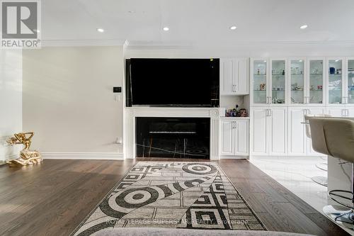 131 Checkerberry Crescent, Brampton, ON - Indoor Photo Showing Living Room With Fireplace
