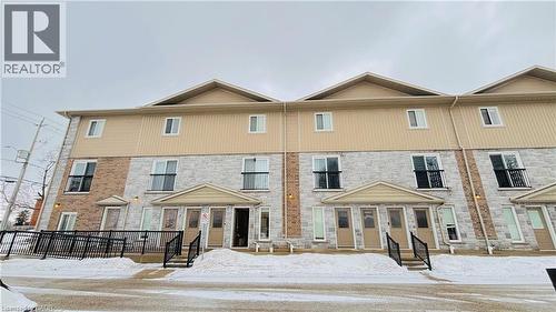 122 Courtland Avenue E Unit# 6, Kitchener, ON - Outdoor With Deck Patio Veranda With Facade