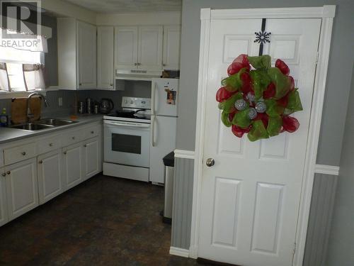 4 Baggs Place, Clarenville, NL - Indoor Photo Showing Kitchen With Double Sink