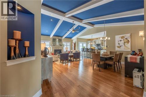 27 Viking Lane, Port Dover, ON - Indoor With Fireplace