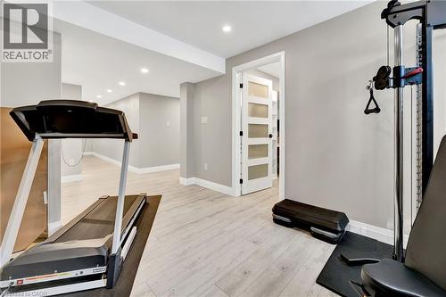262 Grovehill Crescent, Kitchener, ON - Indoor Photo Showing Gym Room