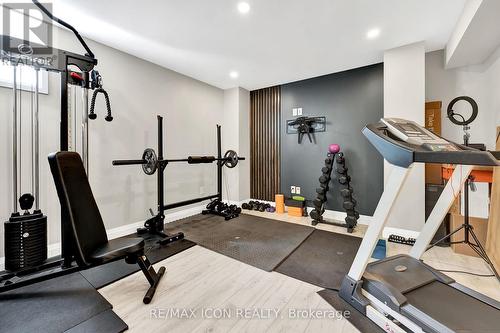 262 Grovehill Crescent, Kitchener, ON - Indoor Photo Showing Gym Room