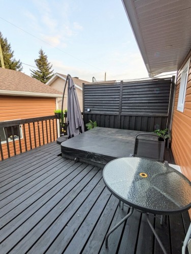 Spa - 841 4E Avenue E., Amos, QC - Outdoor With Deck Patio Veranda With Exterior