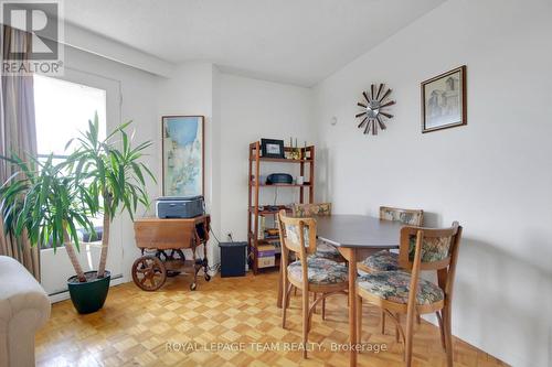 Living Room / Dining Room - 708 - 20 Chesterton Drive, Ottawa, ON - Indoor Photo Showing Dining Room