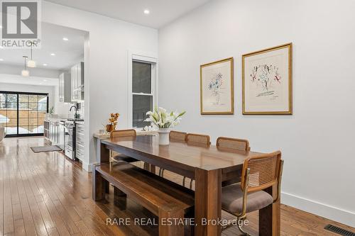 223 1/2 Borden Street, Toronto, ON - Indoor Photo Showing Dining Room