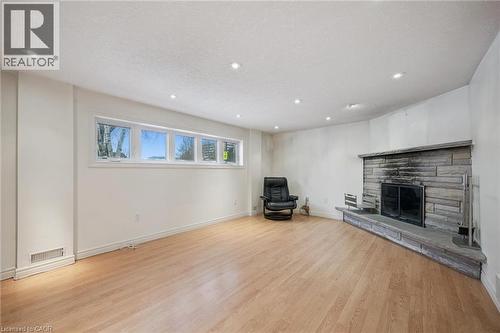 123 Lorraine Avenue, Kitchener, ON - Indoor Photo Showing Other Room With Fireplace