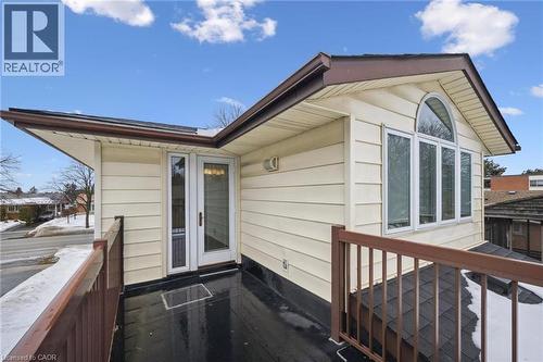 123 Lorraine Avenue, Kitchener, ON - Outdoor With Exterior