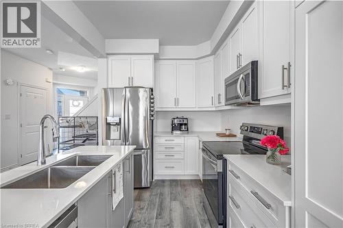 29 Bellhouse Avenue, Brantford, ON - Indoor Photo Showing Kitchen With Double Sink With Upgraded Kitchen