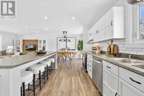 1018 Meadowview Road, Kawartha Lakes (Omemee), ON - Indoor Photo Showing Kitchen With Double Sink With Upgraded Kitchen