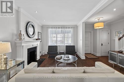 69 Manor Road E, Toronto, ON - Indoor Photo Showing Living Room With Fireplace
