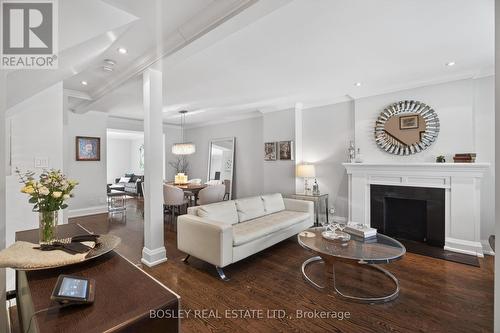 69 Manor Road E, Toronto, ON - Indoor Photo Showing Living Room With Fireplace