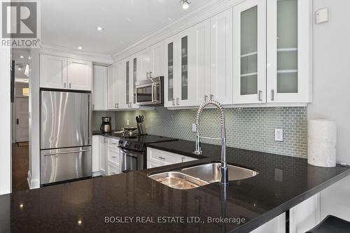 69 Manor Road E, Toronto, ON - Indoor Photo Showing Kitchen With Double Sink With Upgraded Kitchen