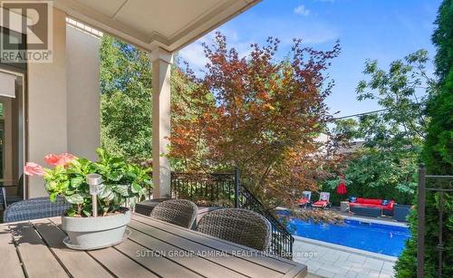 669 Bedford Park Avenue, Toronto, ON - Outdoor With In Ground Pool With Deck Patio Veranda