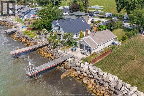 499 Lakeside Drive, Harrow, ON - Outdoor With Body Of Water With Deck Patio Veranda With View