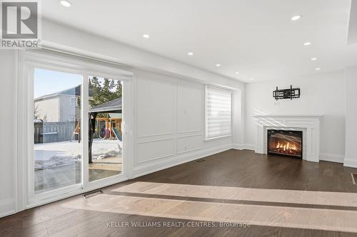 16 Stalbridge Avenue, Brampton, ON - Indoor Photo Showing Other Room With Fireplace