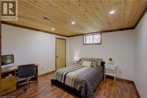 4th Bedroom in basement - 802080 Grey Road 40, Chatsworth (Twp), ON - Indoor Photo Showing Bedroom