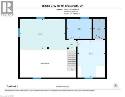 Second Floor - 802080 Grey Road 40, Chatsworth (Twp), ON - Other
