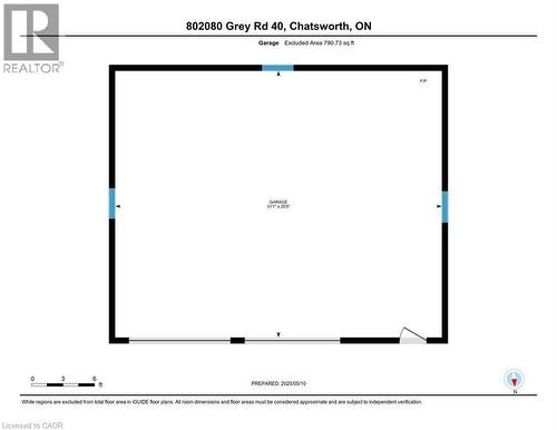 Garage - 802080 Grey Road 40, Chatsworth (Twp), ON - Other