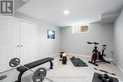 28 Boyd Crescent, Oro-Medonte (Moonstone), ON - Indoor Photo Showing Gym Room