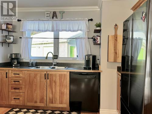 9 Brook Close, Humber Valley Resort, NL - Indoor Photo Showing Kitchen With Double Sink