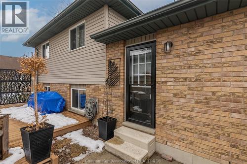 192 Woods Street, Chatham, ON - Outdoor With Deck Patio Veranda With Exterior