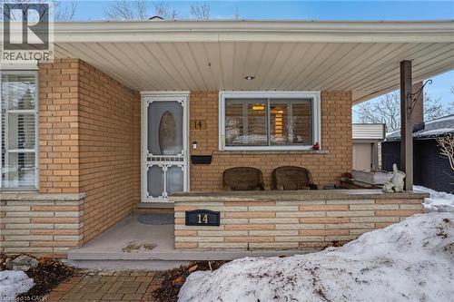 14 Hearth Crescent, Kitchener, ON - Outdoor With Exterior