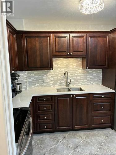 2865 Rothesay Road Unit# 3, Rothesay, NB - Indoor Photo Showing Kitchen With Double Sink