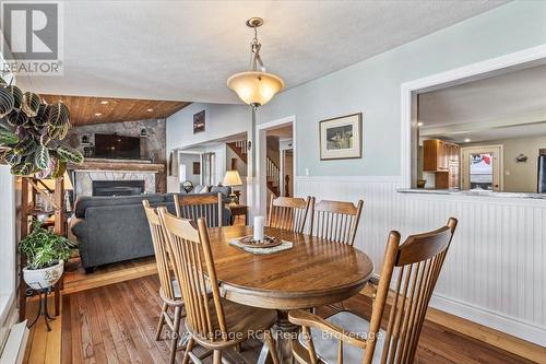 119 Kingston Drive, West Grey, ON - Indoor Photo Showing Dining Room With Fireplace
