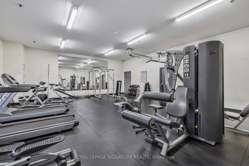 213-1100 Lansdowne Avenue, Toronto, ON - Indoor Photo Showing Gym Room