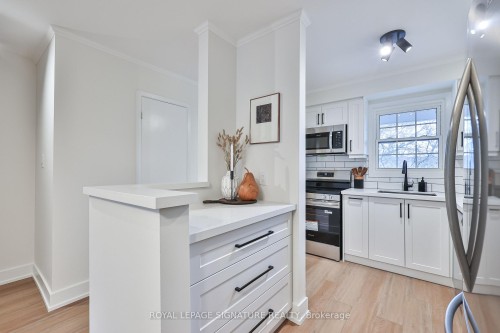 6-101 Glen Manor Drive, Toronto, ON - Indoor Photo Showing Kitchen