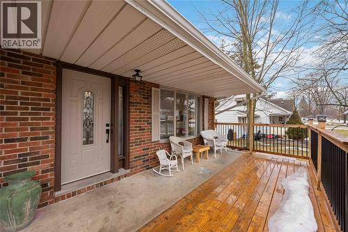2346 Sydenham Avenue, St Clair, ON - Outdoor With Deck Patio Veranda