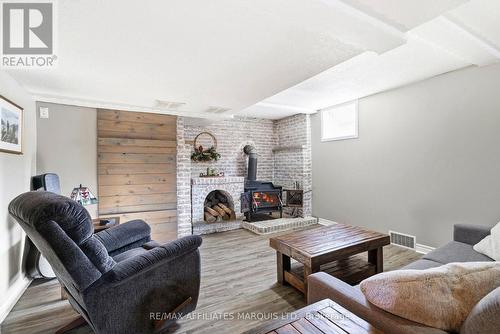1057 Roy Avenue, Cornwall, ON - Indoor With Fireplace