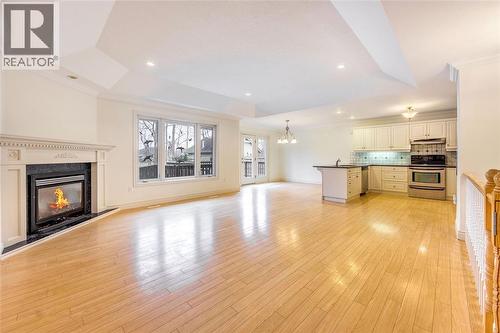 572 Valentina Street, Petrolia, ON - Indoor Photo Showing Living Room With Fireplace